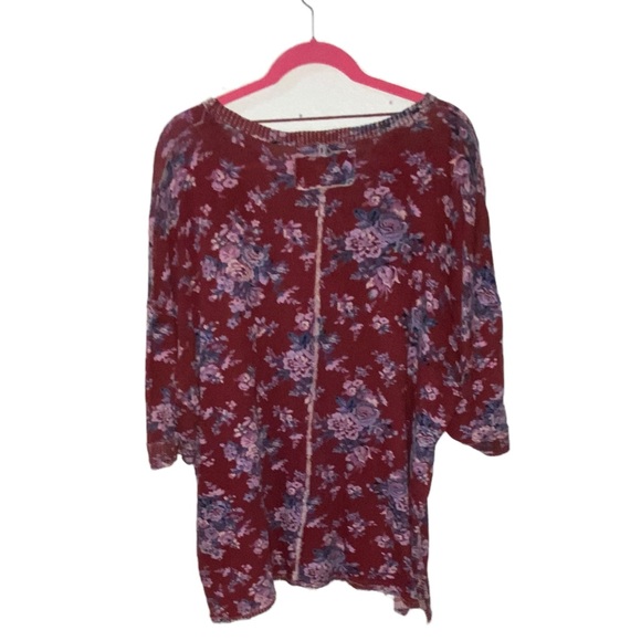 FREE PEOPLE WE THE FREE YOU AND ME TEE NWOT - Picture 3 of 4